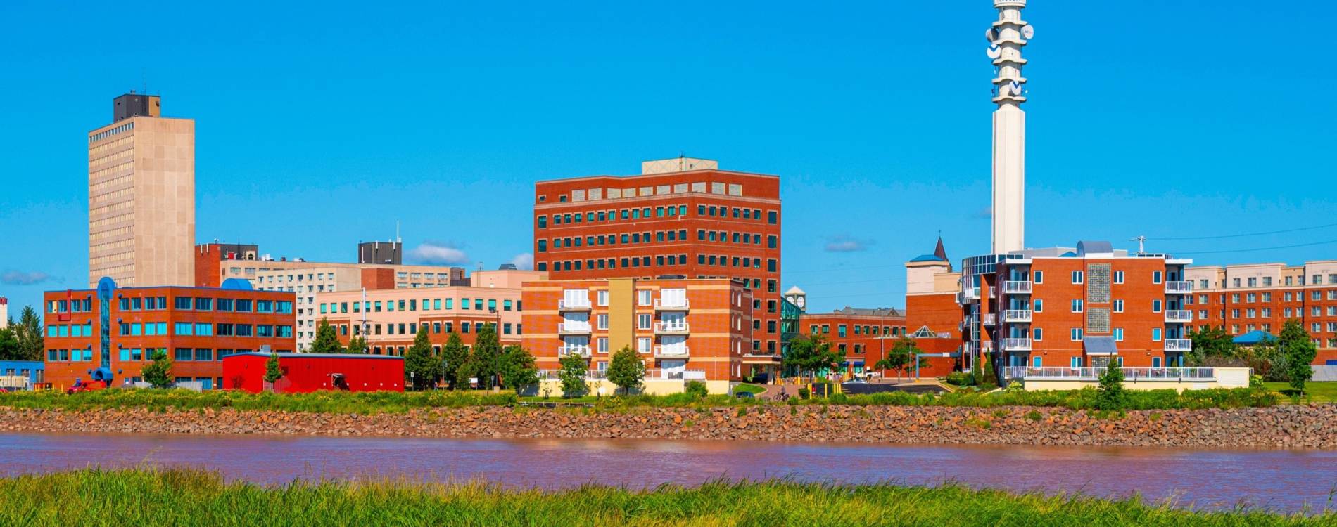 Moncton skyline