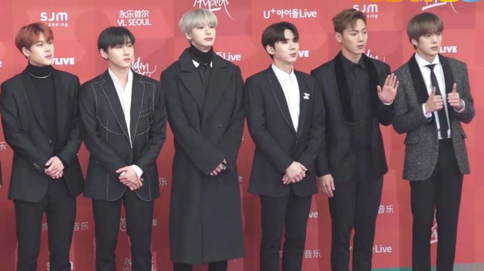 Monsta X at the Golden Disc Awards