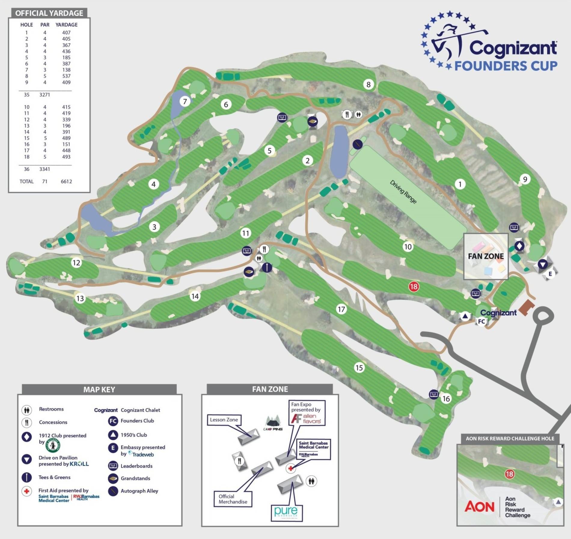 Mountain Ridge Country Club Map