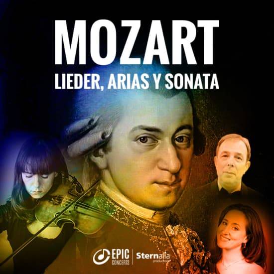 Mozart: lieder, arias y sonata