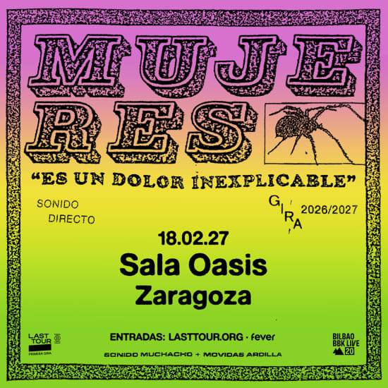 Mujeres en Sala Oasis, Zaragoza 2027