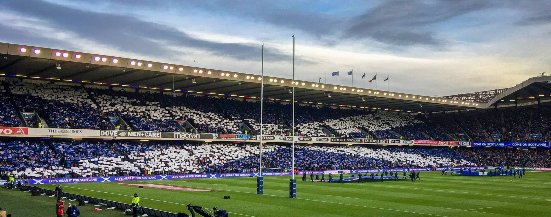 Murrayfield Stadium in Edinburgh will host Scotland's Autumn Internationals