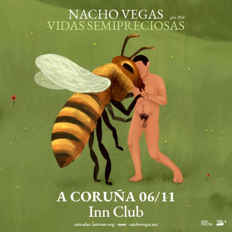 Nacho Vegas en Inn Club, A Coruña 2026