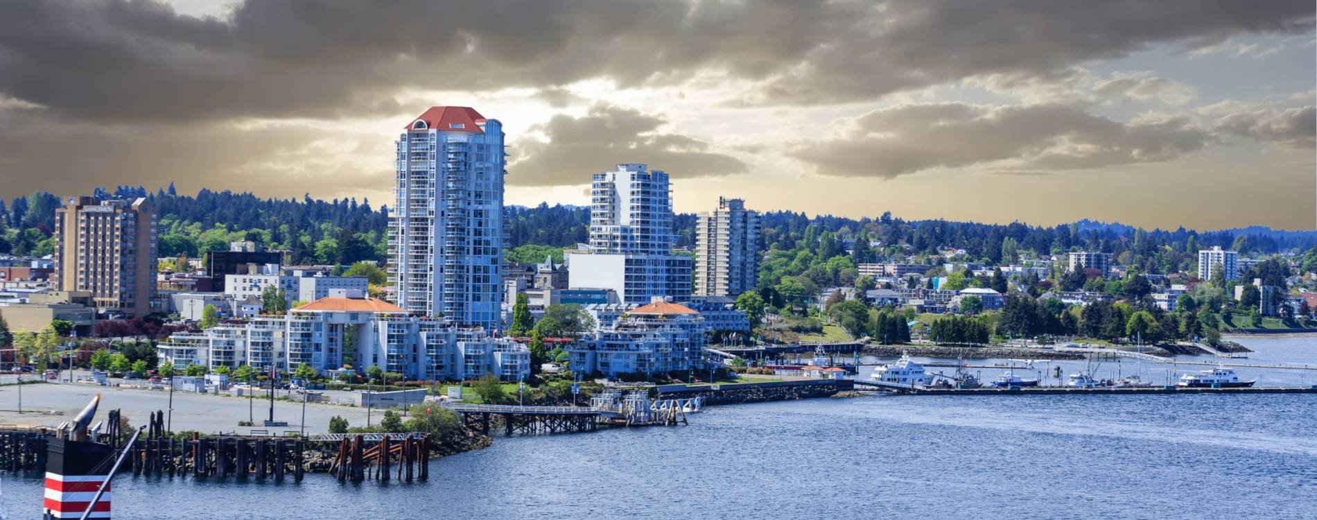 Nanaimo skyline
