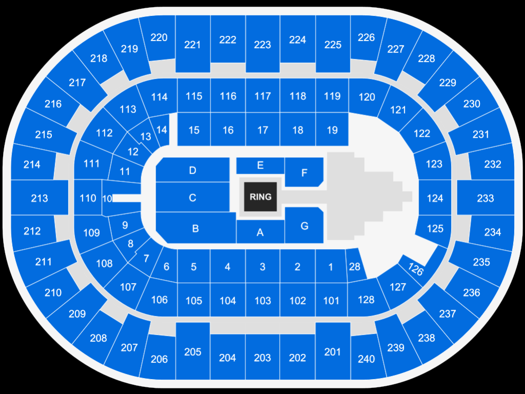 Nassau Veterans Memorial Coliseum Map