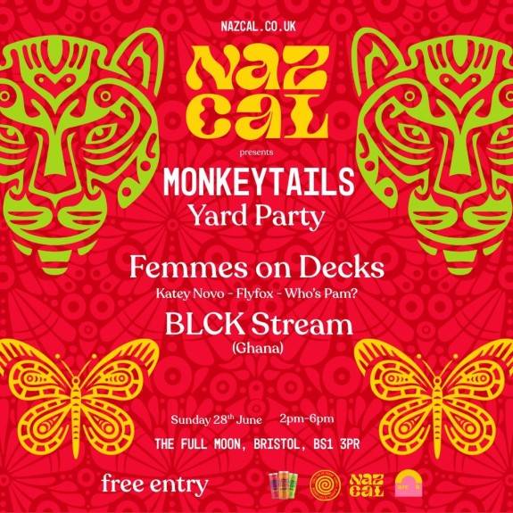 Nazcal Presents: Monkeytails Yard Party