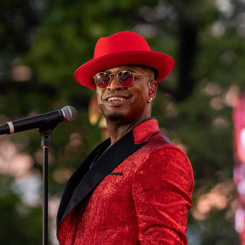 Ne-Yo performs on the South Lawn at the White House