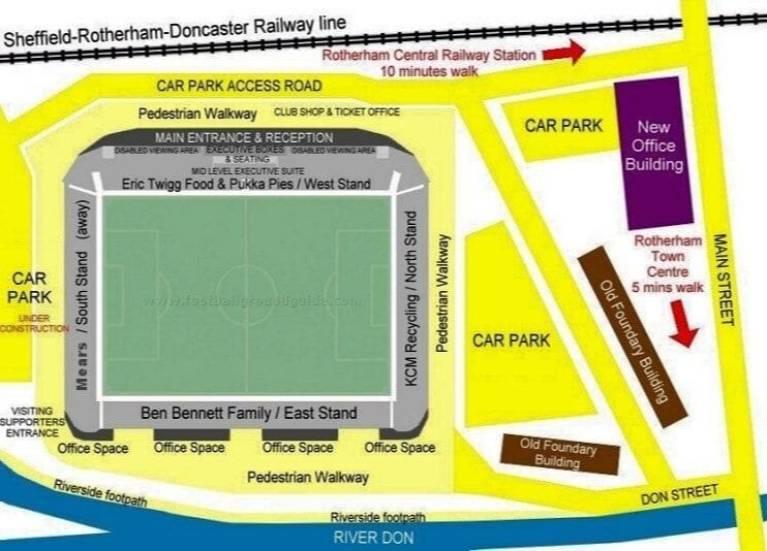New York Stadium Map