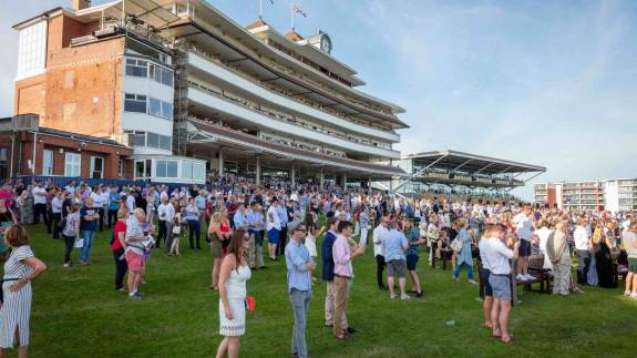 Newbury Racecourse stands