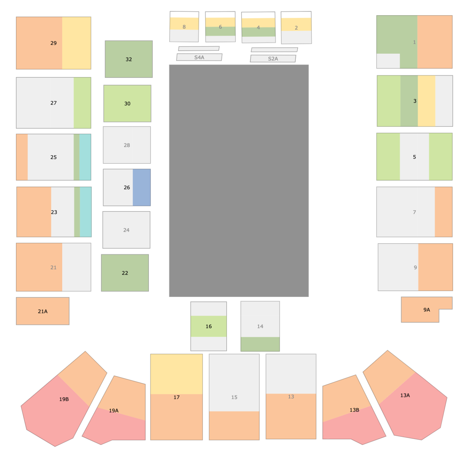 Newcastle Entertainment Centre Map