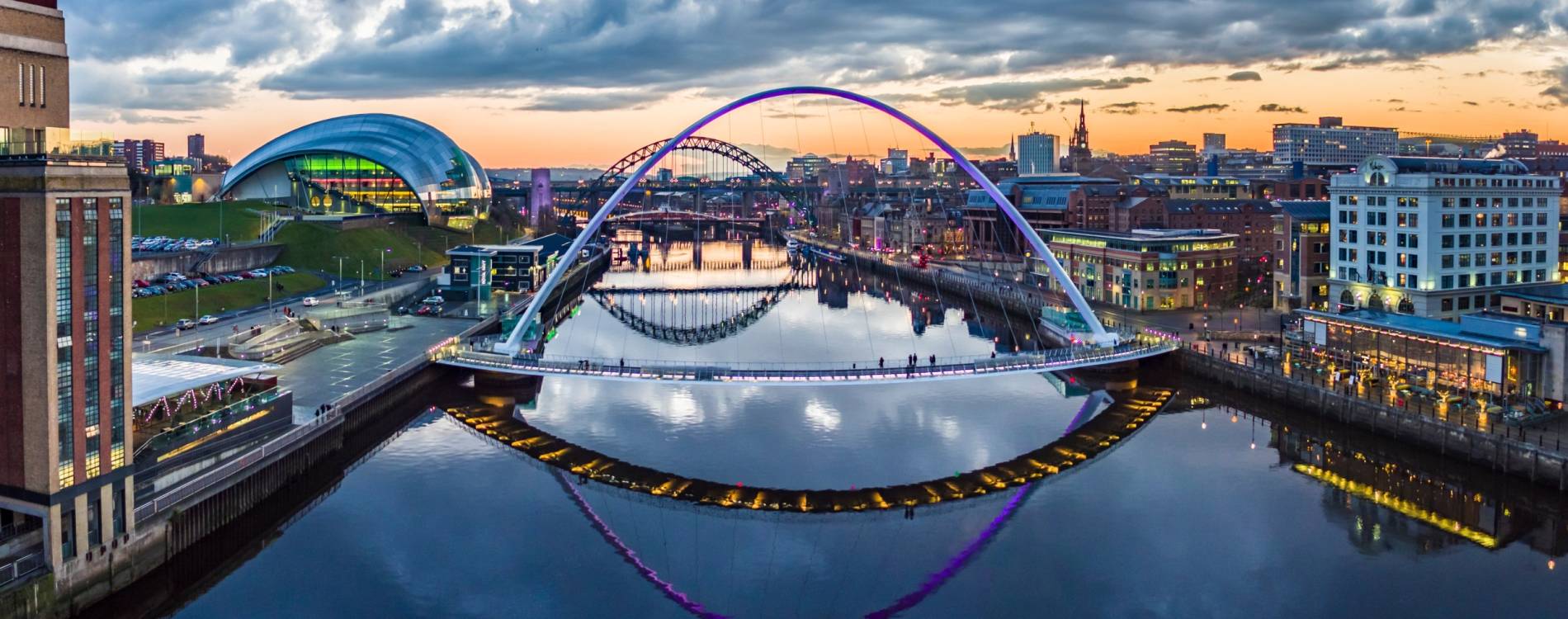 Newcastle Gateshead Quayside