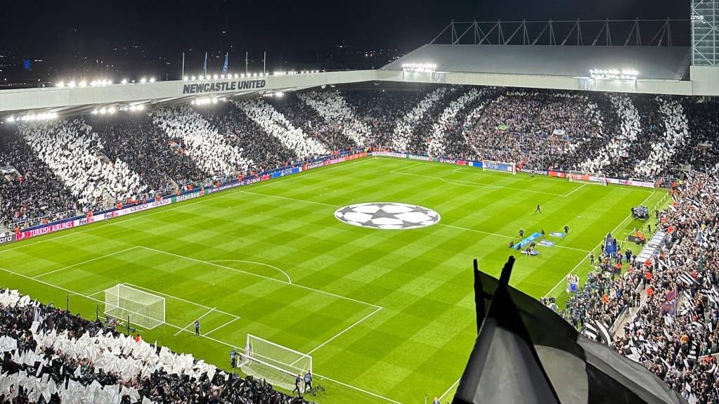 Newcastle prepare to host PSG at St. James' Park