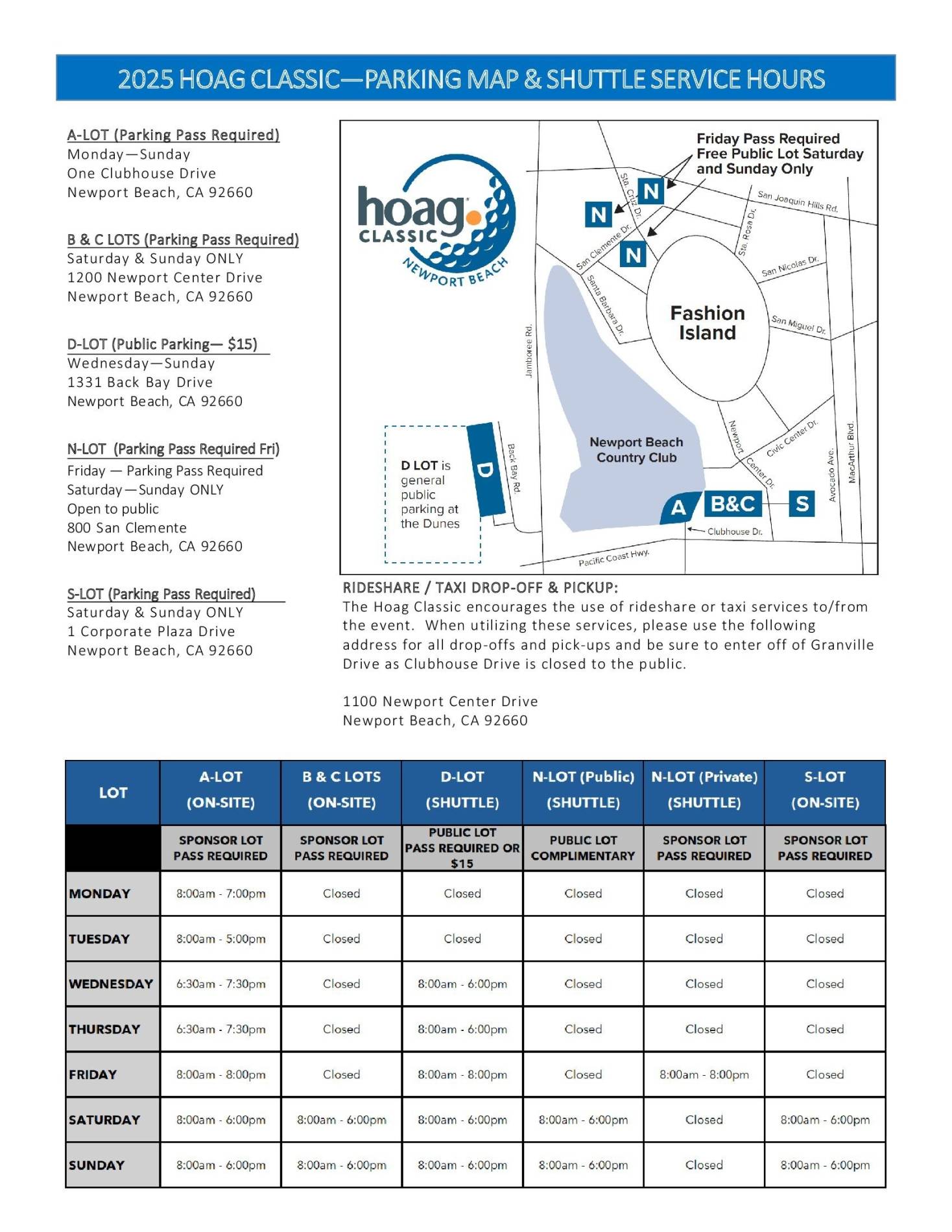Newport Beach Country Club Map