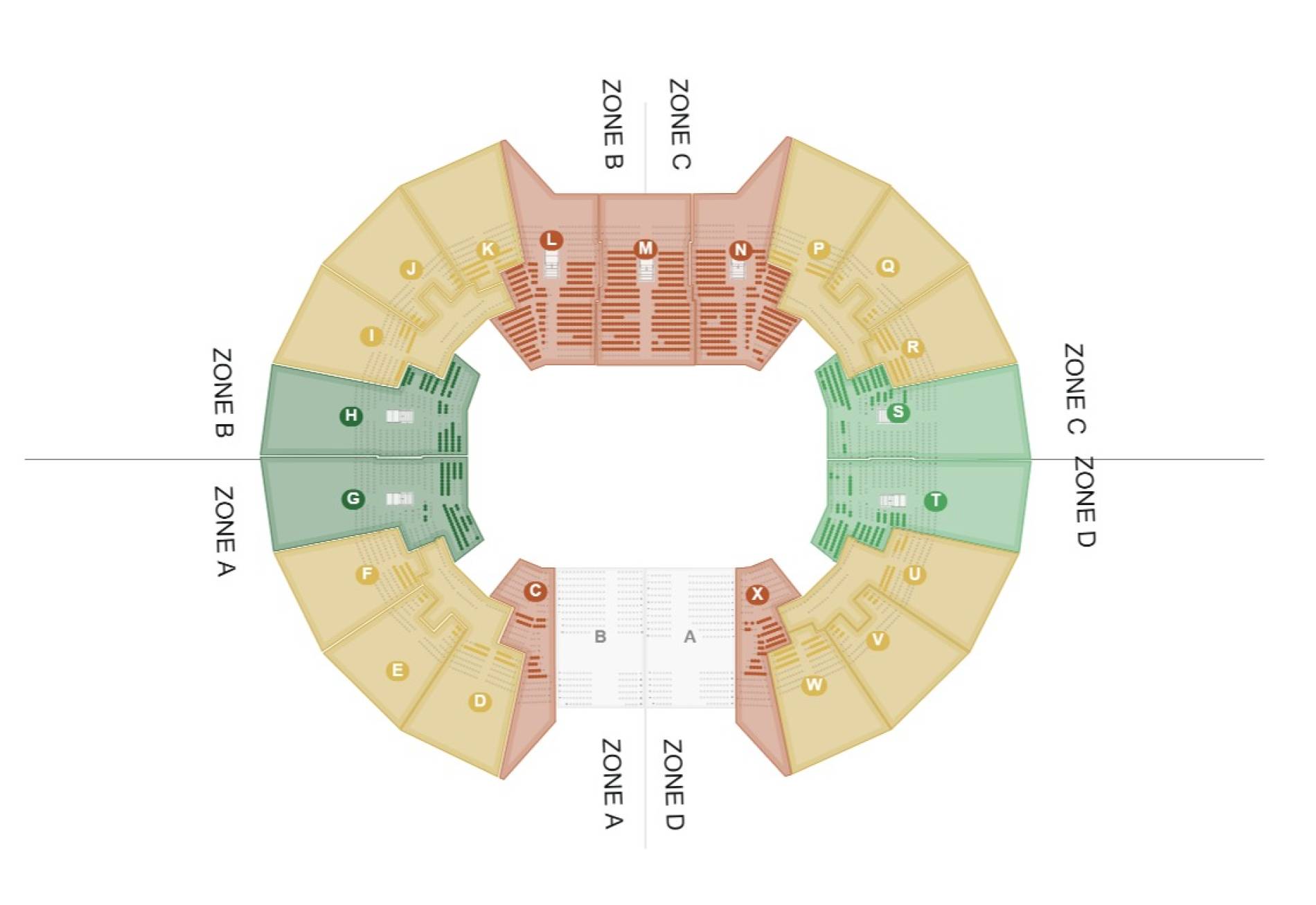 King Abdullah Sport City Stadium Map