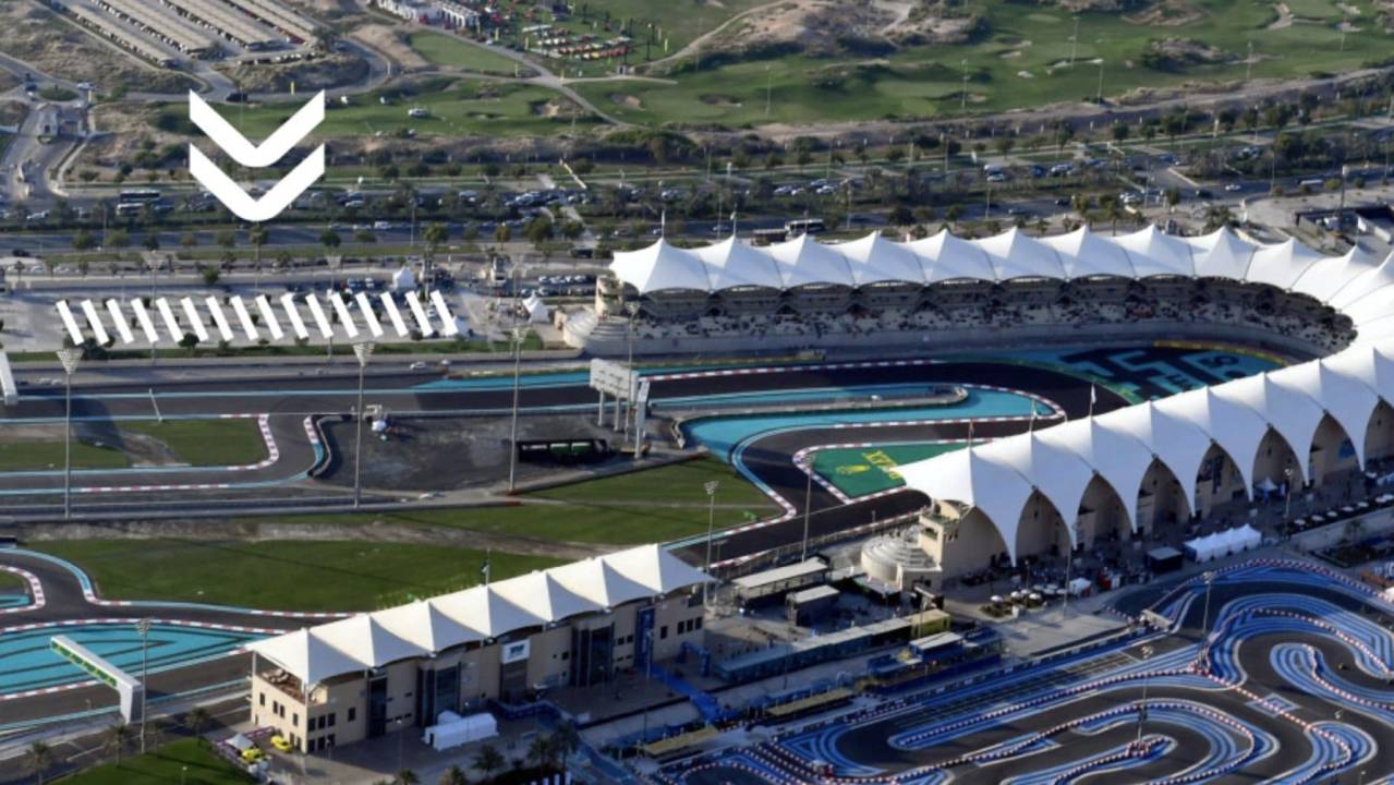 North Straight Grandstand F1 Abu Dhabi Grand Prix 57 Dec 2025 Yas Marina Circuit Koobit