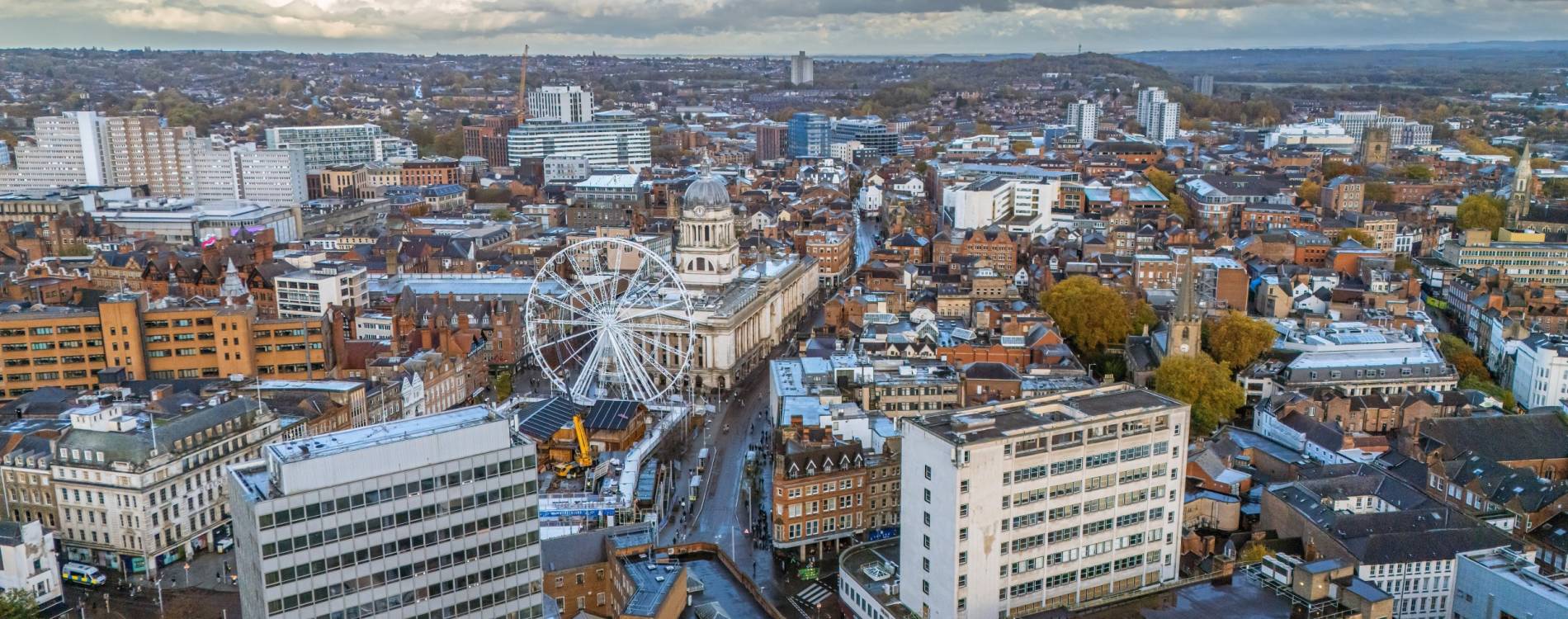Nottingham skyline