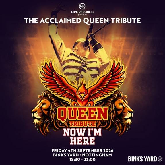 Now I'm Here | A Queen Tribute | Binks Yard, Nottingham
