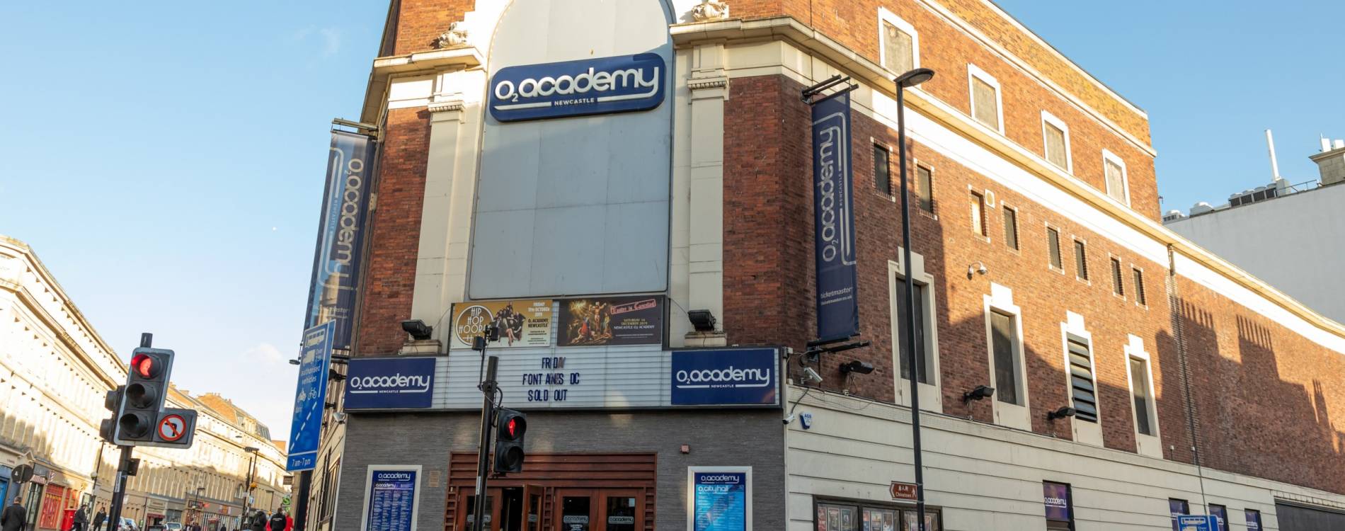 NX Newcastle with its previous name of the O2 Academy