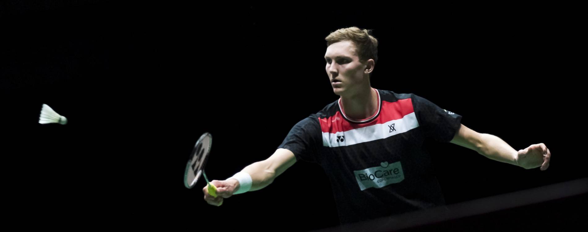 Odense native Viktor Axelsen, pictured at the Malaysia Masters