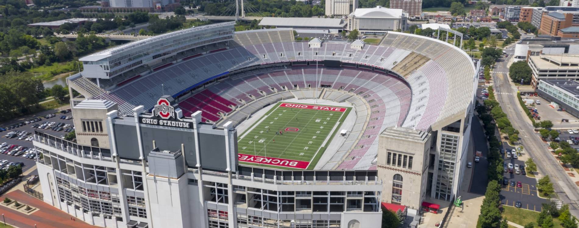 Ohio Stadium is located in Columbus, Ohio