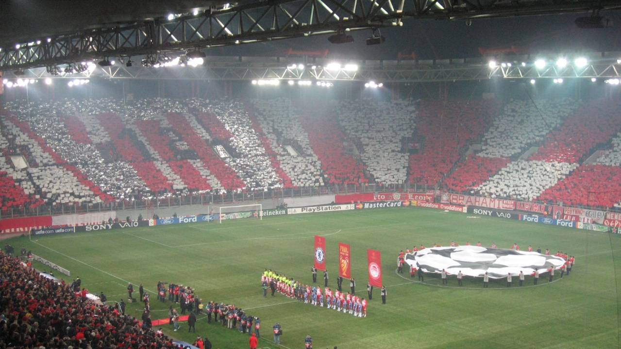 Olympiacos Stadium seating