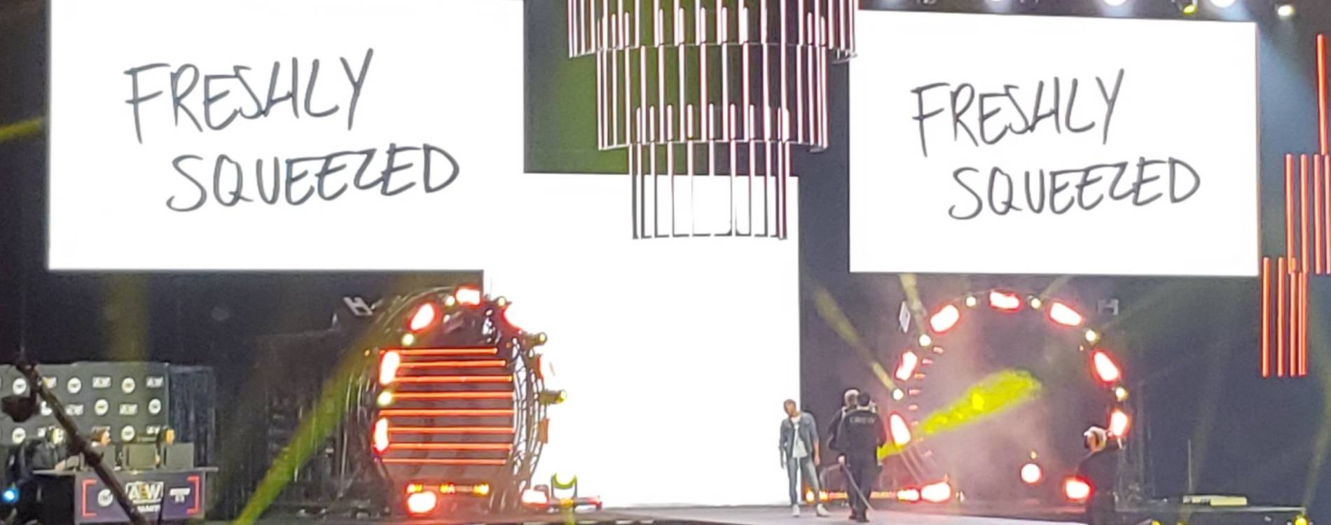 Orange Cassidy at Gas South Arena in Duluth, Georgia