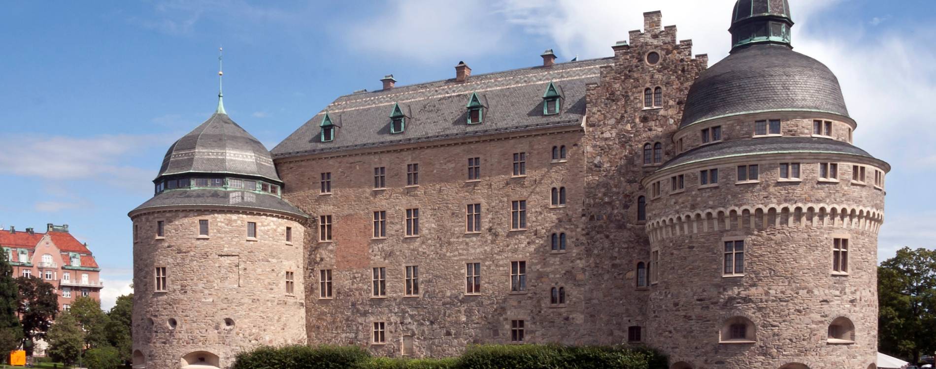Örebro Castle in the city of Örebro, Sweden