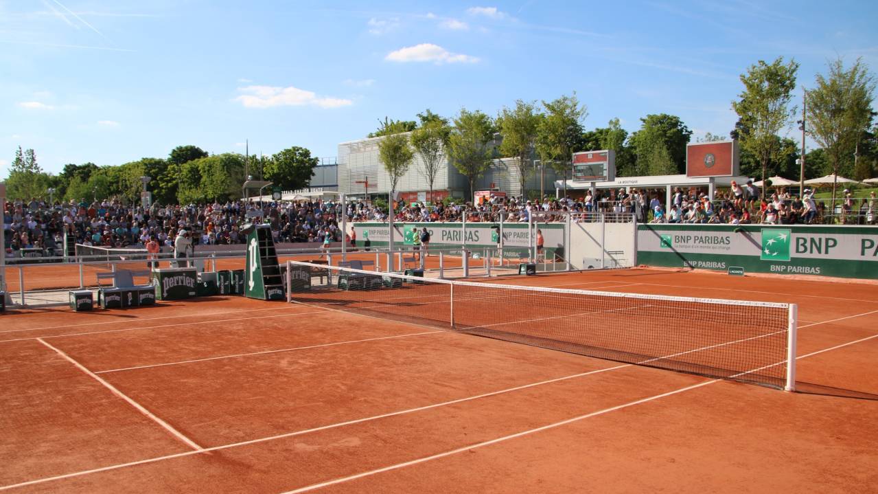 Outside Courts at Stade Roland-Garros