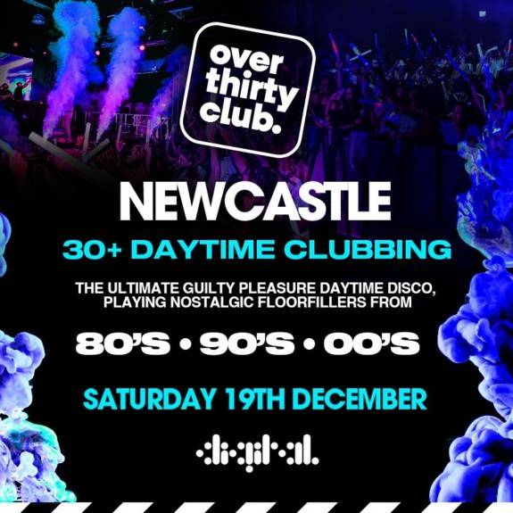 OVER 30's CLUB - Xmas Daytime Clubbing
