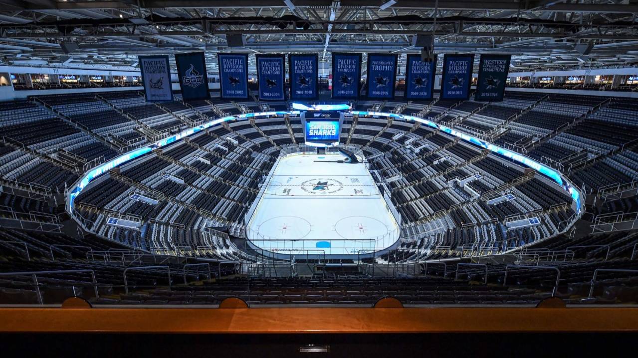 Pacific Suite at SAP Center views of the ice