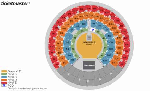 Palacio de los Deportes Map