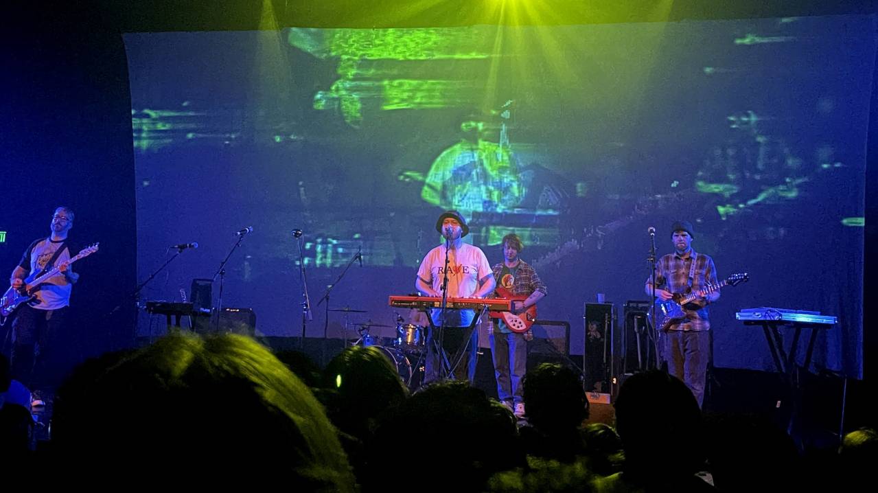 Panchiko performing live on their Failed at Math(s) tour