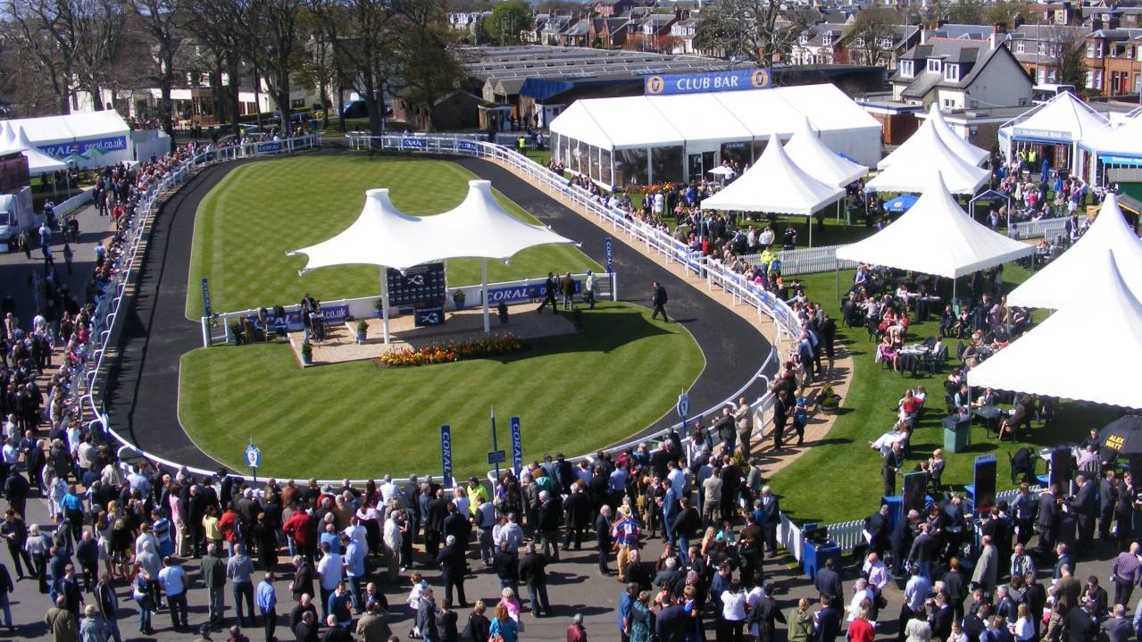 Parade Ring and Champagne Lawns