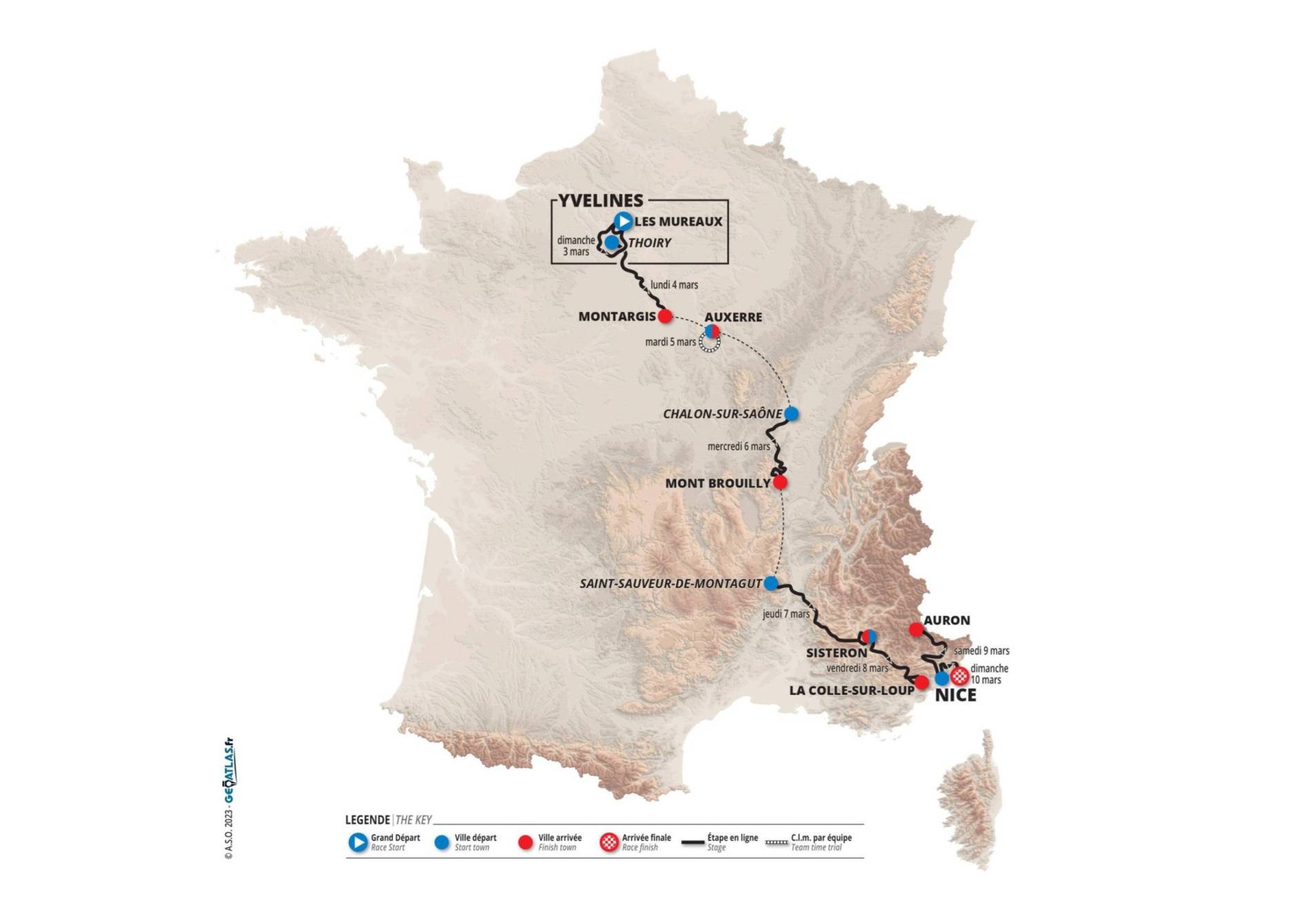 Stage 2 Thoiry > Montargis ParisNice Tickets 4 Mar 2024 Paris