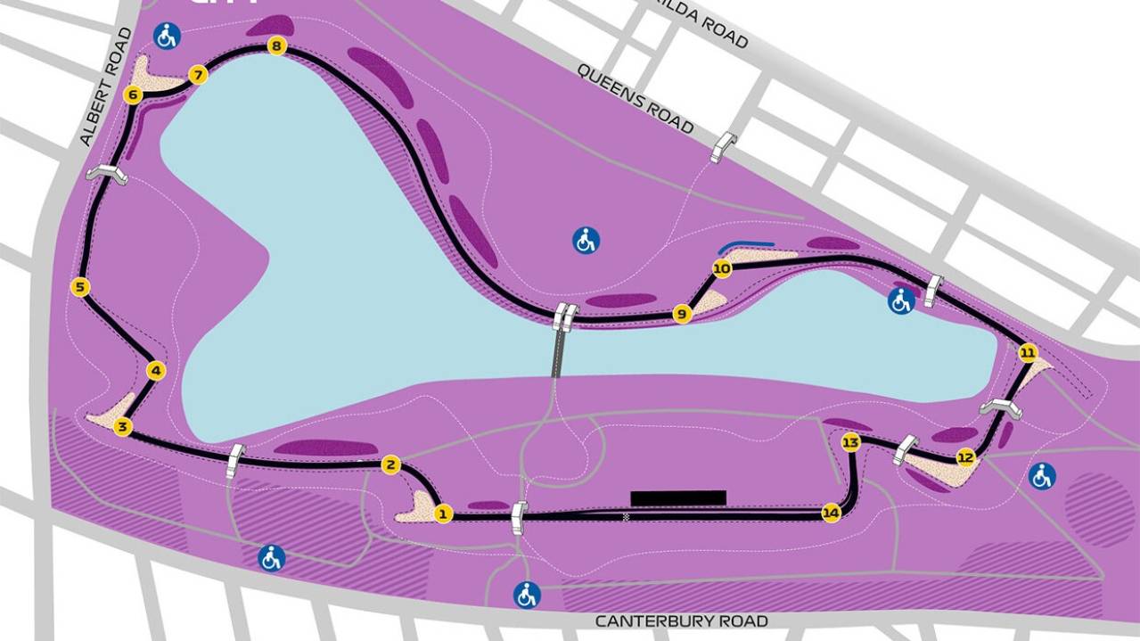 Park Pass (General Admission) F1 Australian Grand Prix 1316 Mar