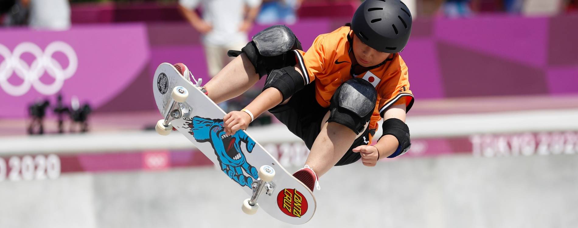 Park skateboarding at the Tokyo Olympics