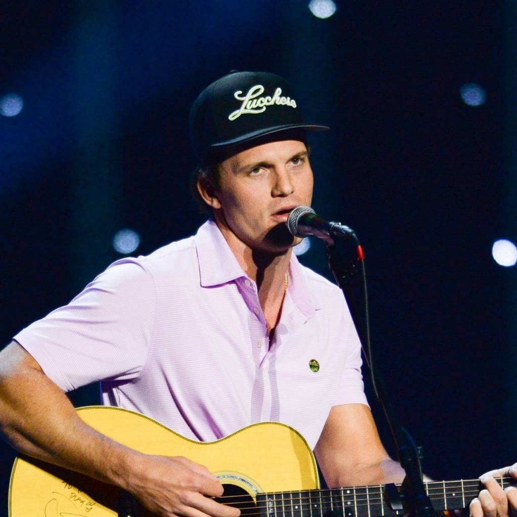 Parker McCollum performing in Hollywood