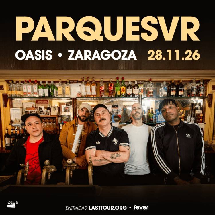 Parquesvr en Sala Oasis, Zaragoza 2026