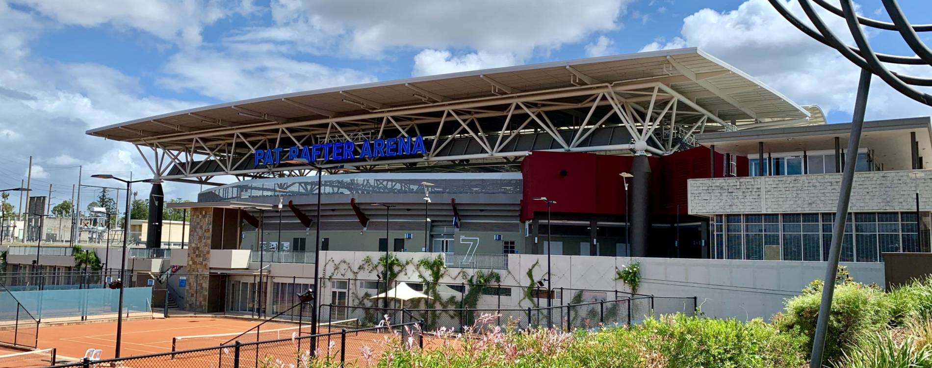 Pat Rafter Arena, the main show court at the Queensland Tennis Centre