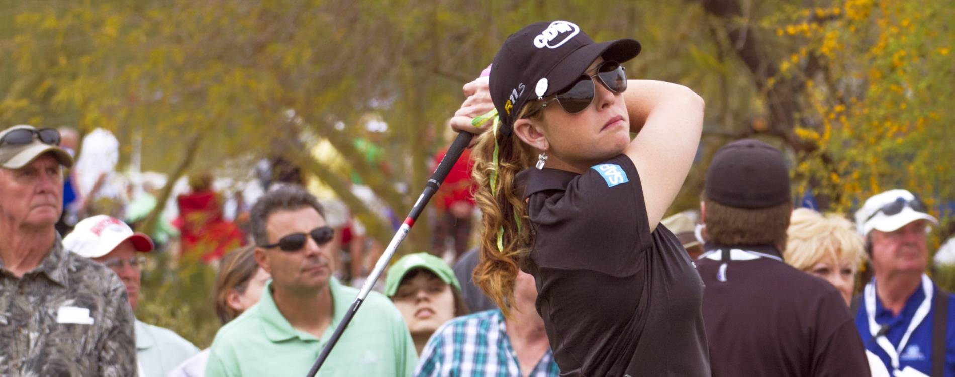 Paula Creamer at the Founders Cup LPGA Tour event