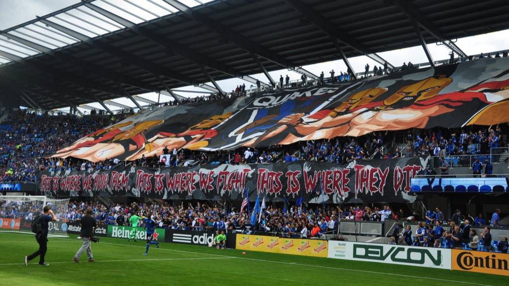 Paypal Park South Supporters