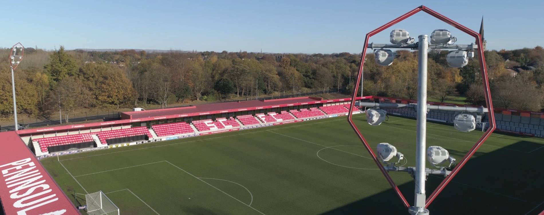 Peninsula Stadium opened in 1978