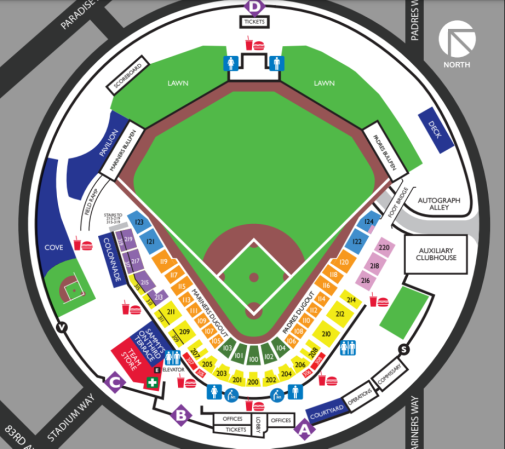 Spring Training San Diego Padres v Cleveland Guardians Tickets 26