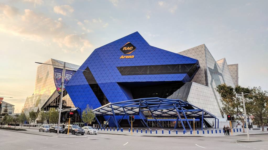 Perth's RAC Arena will host group stage matches under its futuristic roof