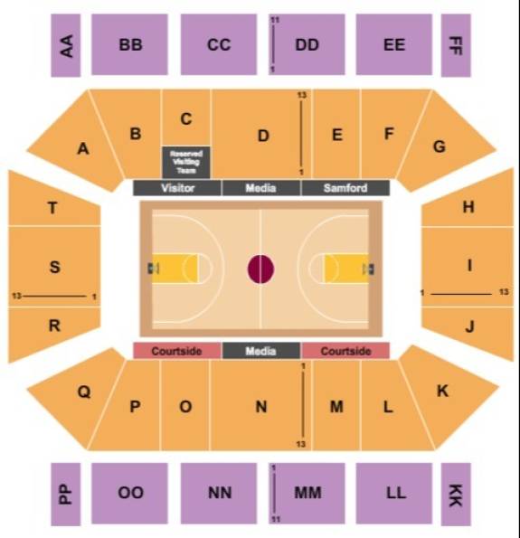 Pete Hanna Center Map