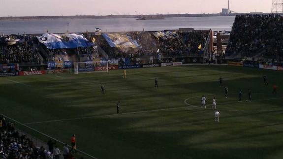 Philadelphia Union playing at Subaru Park