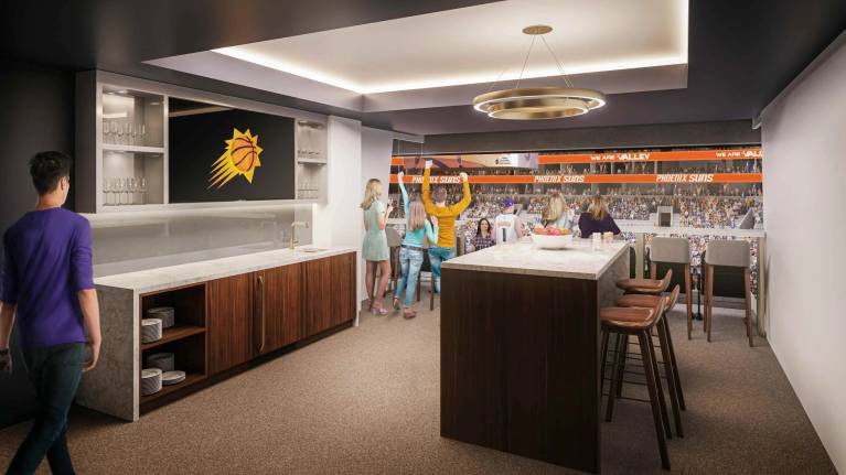 Phoenix Suns Arena Suite