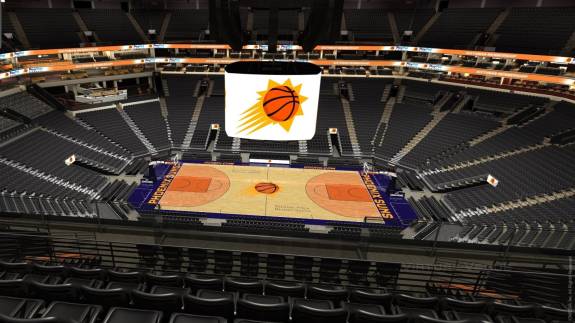 Phoenix Suns Arena Upper View
