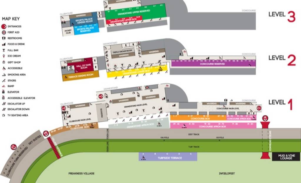 TICKETS The Preakness Meet May 2025* Pimlico Race Course Koobit