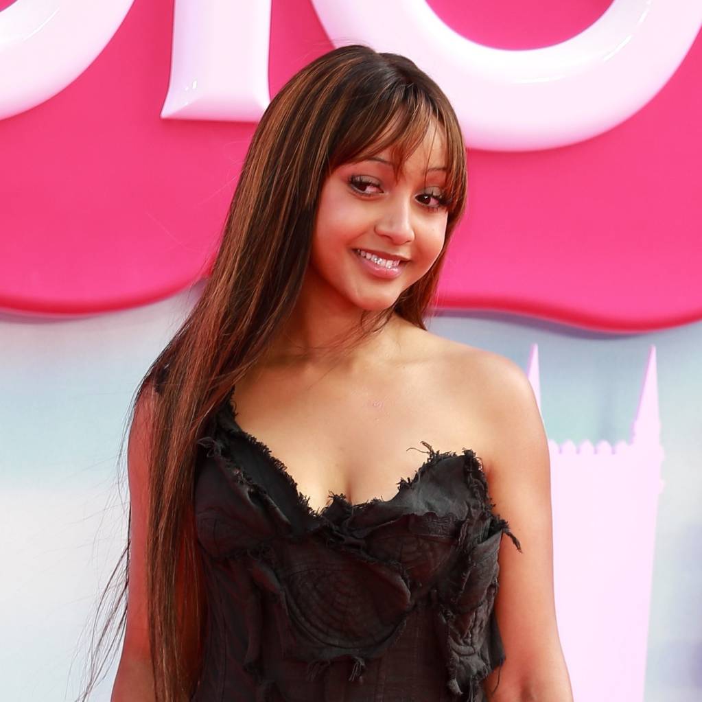 PinkPantheress at the "Barbie" European Premiere